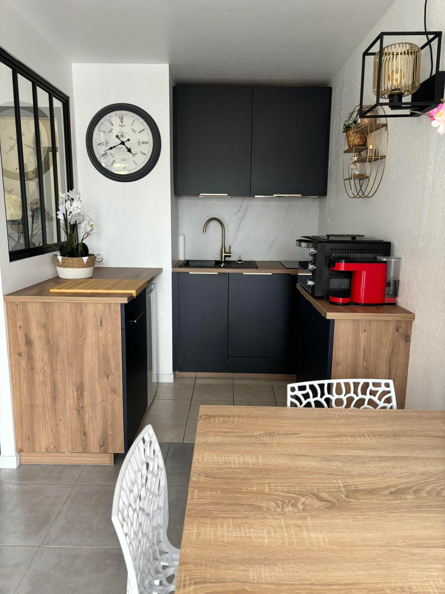 Appartement Studio 4 Personnes Dans Residence Avec Piscine キブロン エクステリア 写真